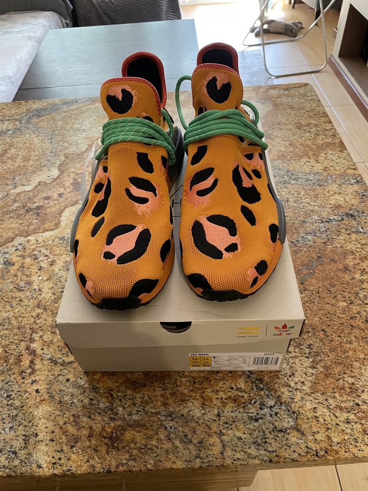 Adidas HU NMD Animal Pharrell Williams roz 47.5 / 12.5