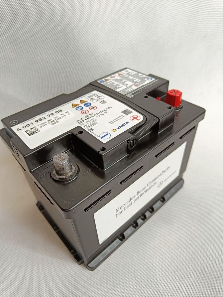 NOWY! Akumulator Rozruchowy 12V OE Mercedes 60Ah 660A AGM - Varta