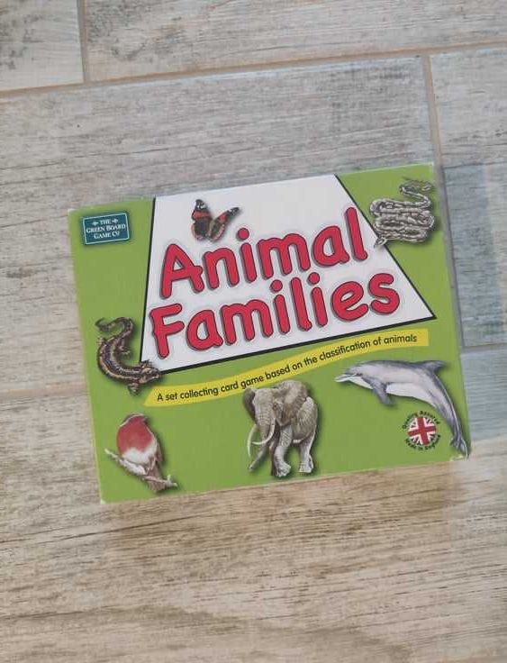 Rodziny zwierząt – gra edukacyjna