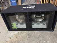 Skrzynia basowa Crunch FatBoy XFAT 801 + wzmacniacz
