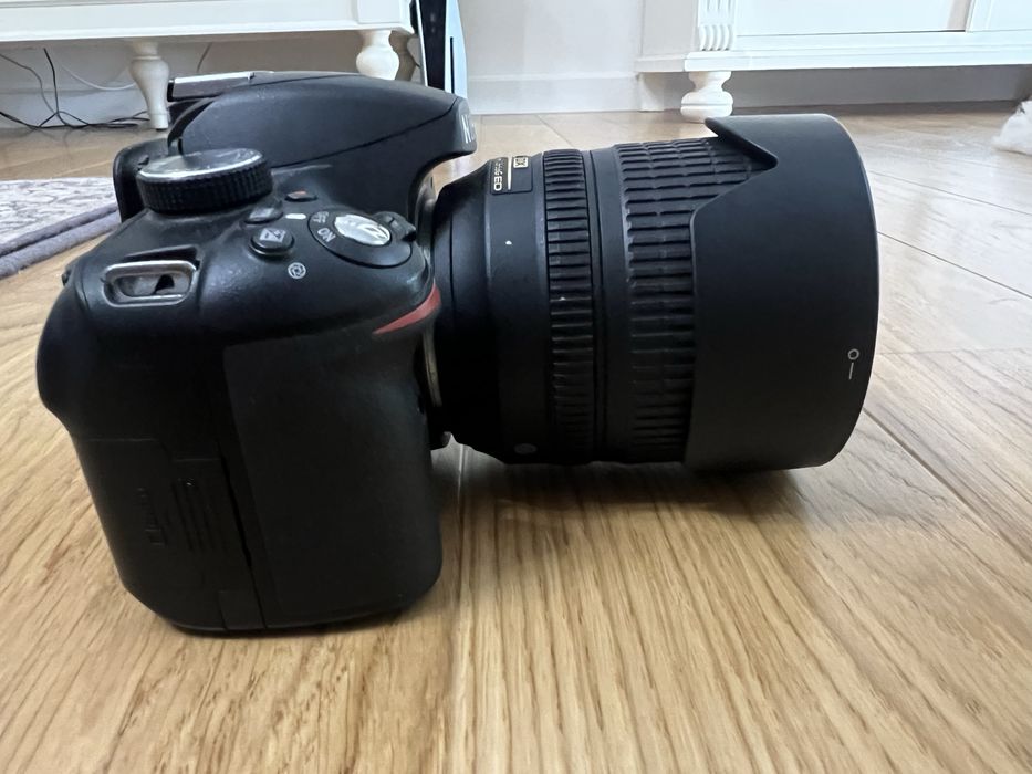 Nikon D3200 torba obiektyw akumulator ładowarka