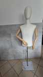 Manekin krawiecki męski podstawa złota rozmiar L 95 cm w klacie