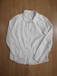Біла сорочка H&M (рубашка белая) 8-10, белоснежная