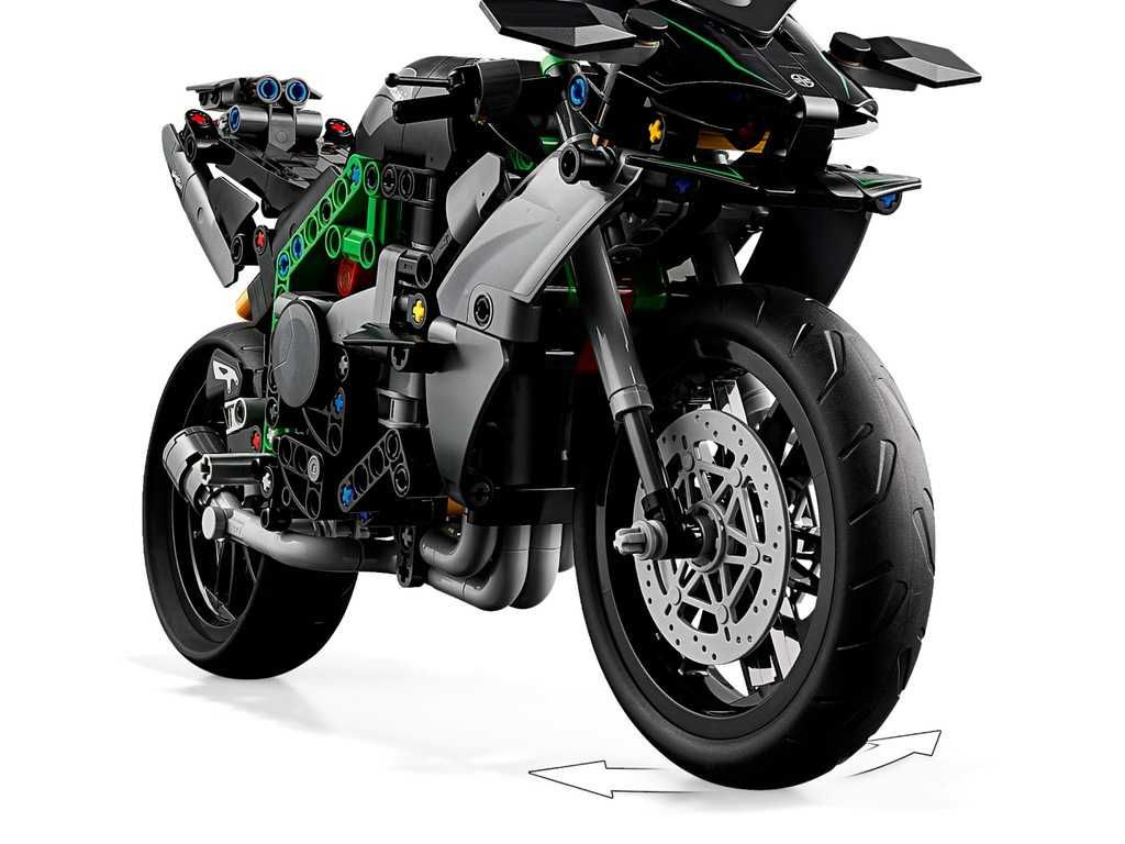 Super zestaw klocków LEGO Technic 42170 motocykl Kawasaki Ninja H2R