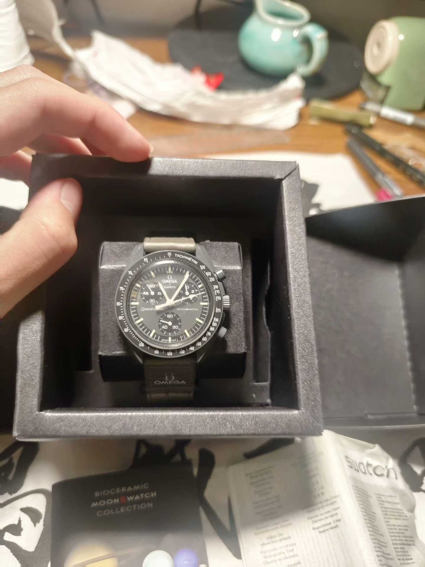 Omega x Swatch SO33A100 Mercury Quantum PL