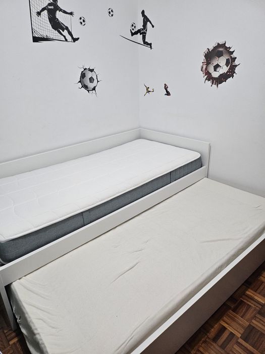 Cama corpo e meio + gaveta