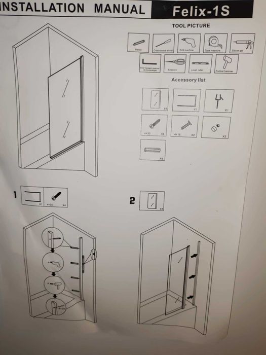 Parawan nawannowy Mexen uniwersalny  75 cm x 140 cm nowy