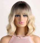 Sprzedam perukę jasny blond bob nr. 14 ombre fale