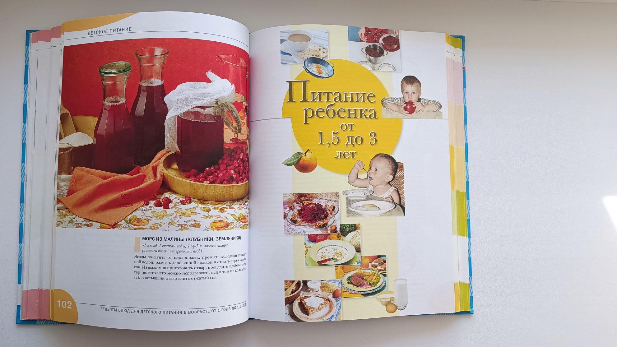 Книга "Детское питание от 0 до 7 лет"