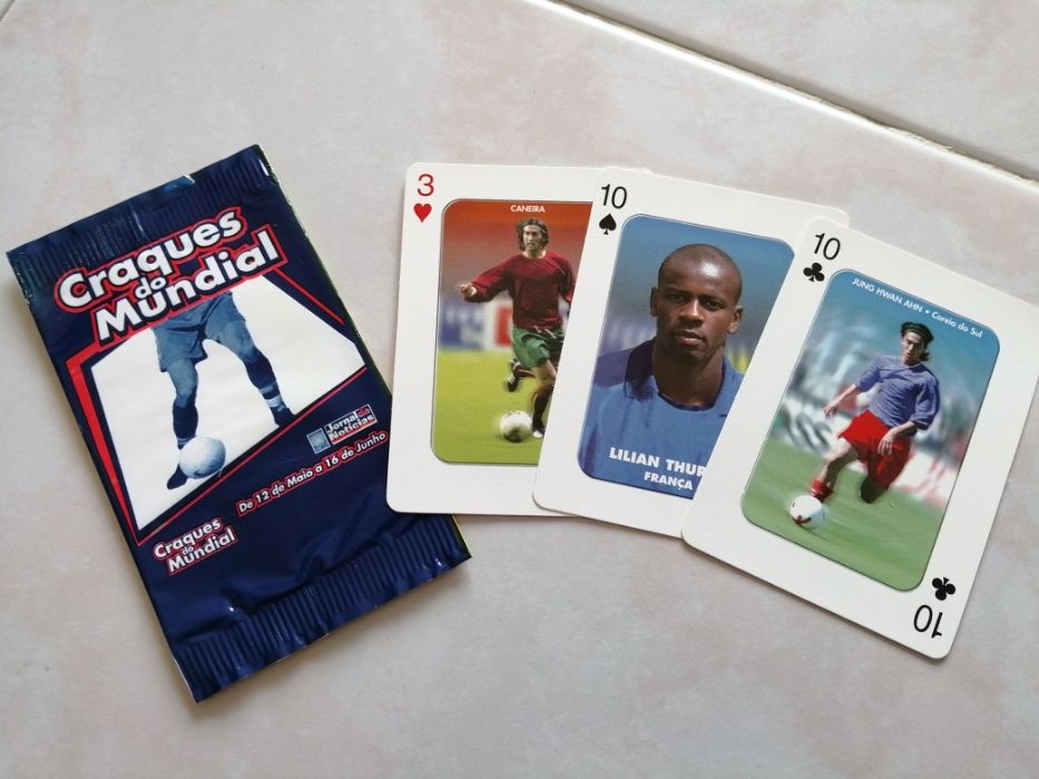 Cromos/cartas de Futebol