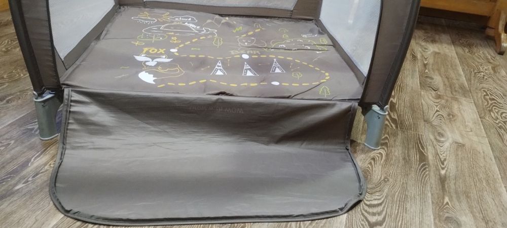 Манеж Carrello Grande Chocolate Brown