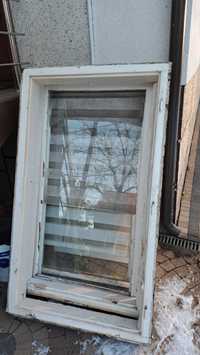 okna drewniane 150 -80 z demontażu