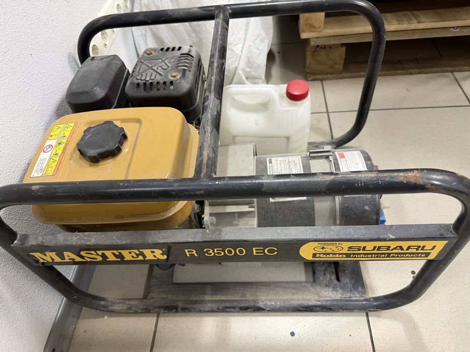 Бензиновий генератор Subaru 3.5кВт+ візок + каністра