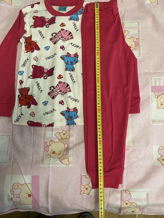 Піжама для дівчинки 7,8 рокі 122,128 см