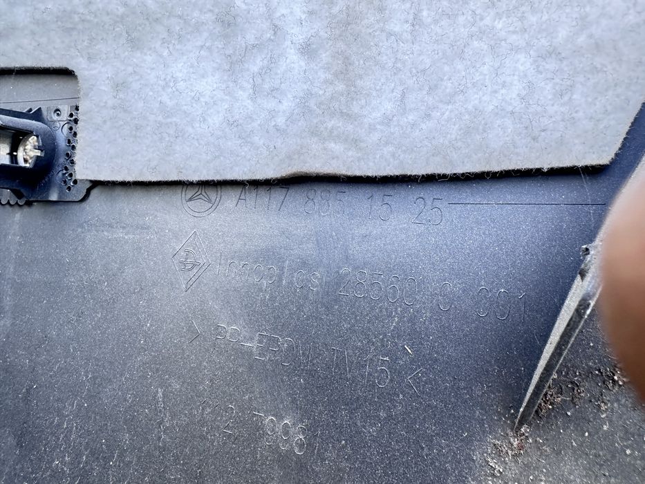 Para-choques traseiro mercedes CLA classe AMG