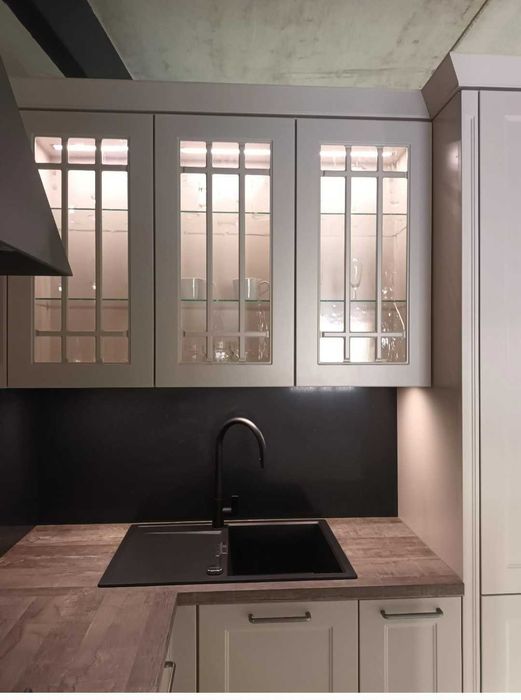 Meble kuchenne NOBILIA front Chalet - z ekspozycji