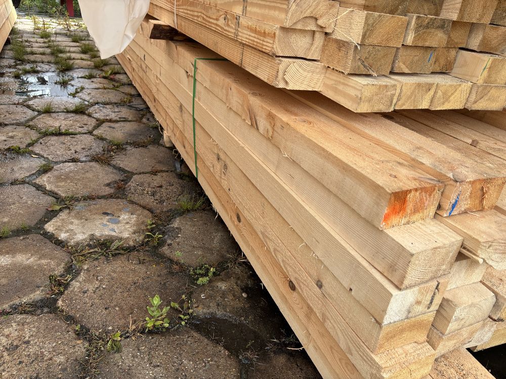 Balik / krokiew konstrukcyjna C24 lite drewno o wymiarach 70x130x6000
