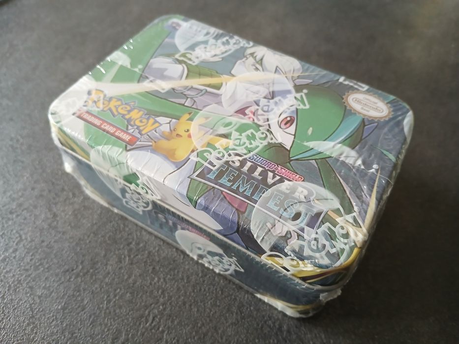 Pokemon BOX metalowy pudełko + karty