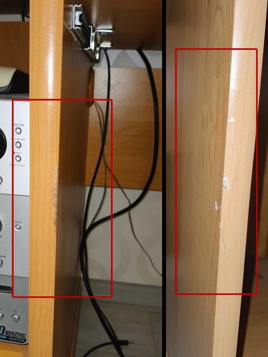 Комплект меблiв (шафа, пенал, стол)