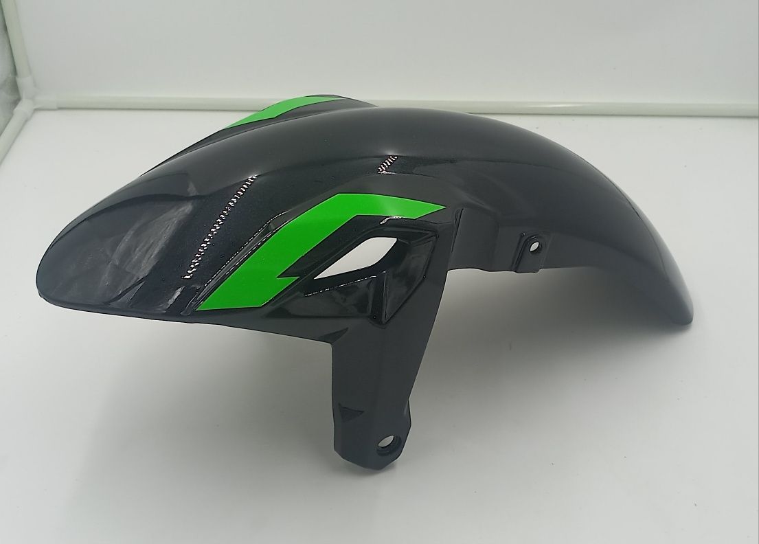 kawasaki z650 ninja 650 czarny metalik blotnik