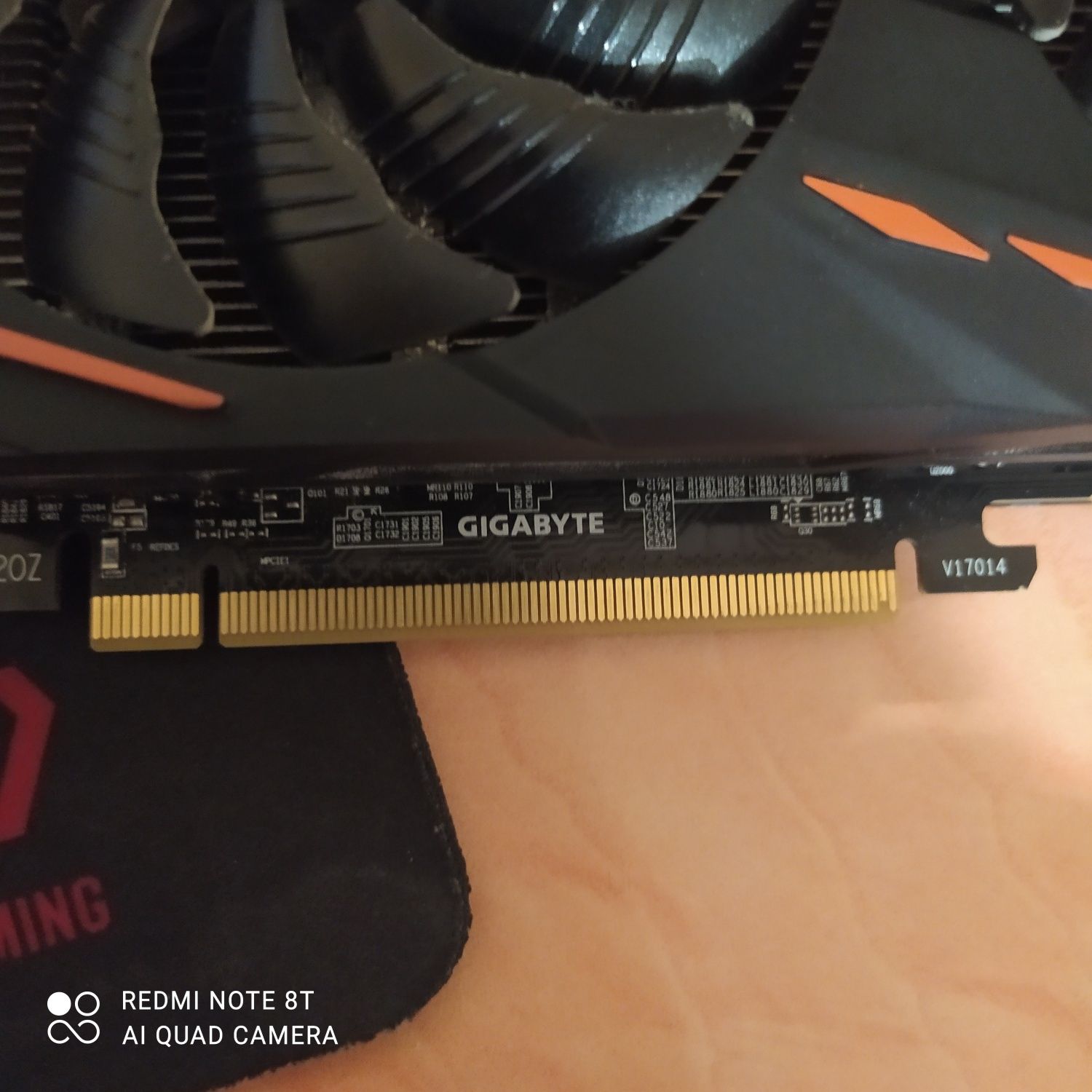 Відеокарта Rx 570 Gigabyte 4gb