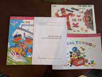 Livros curso Yamaha music wonderland crianças