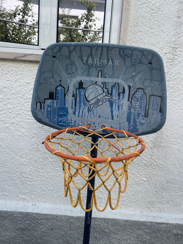 Cesto de basket com suporte