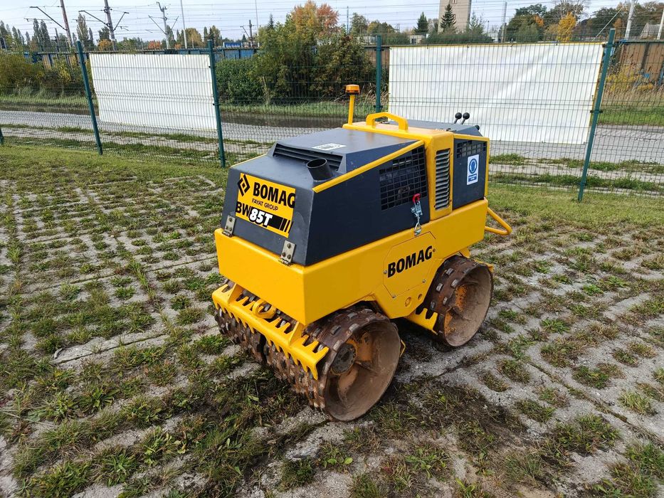 Walec Drogowy Okołkowany Bomag BW 85T z Wibracjami Mocno Doinwestowany