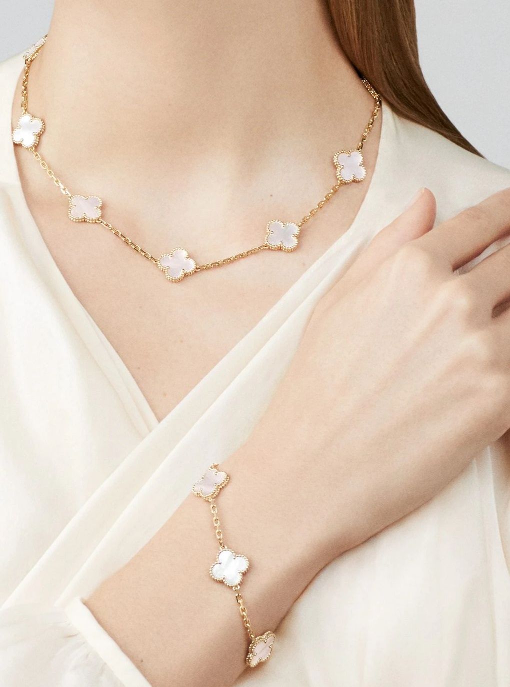 Pulseira e colar Van Cleef & Arpels