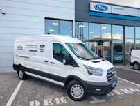 Ford E-TRANSIT  269KM 68kW L3 Salon PL Serwis Klima Kamery Led Nawi Bliss PDC FV23%