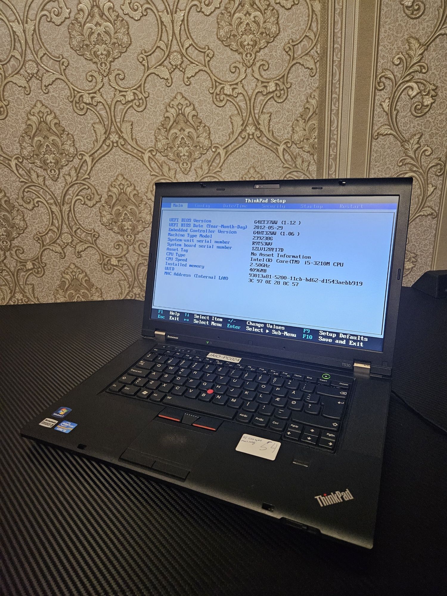 Lenovo T530 | i5 3210M | 4gb ram | Не працює тачпад! Уцінка