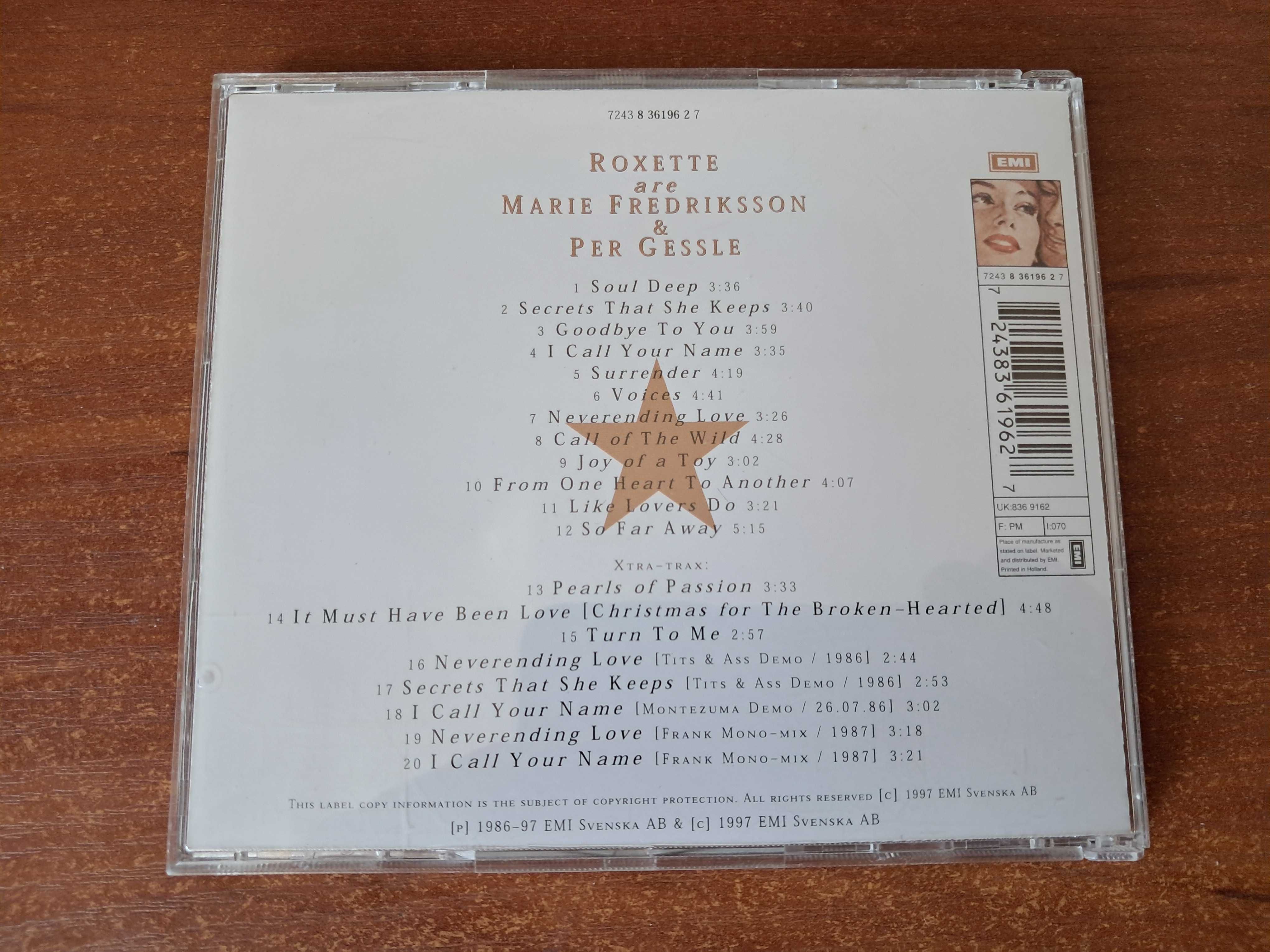 CD (audio) Roxette - Pearls Of Passion