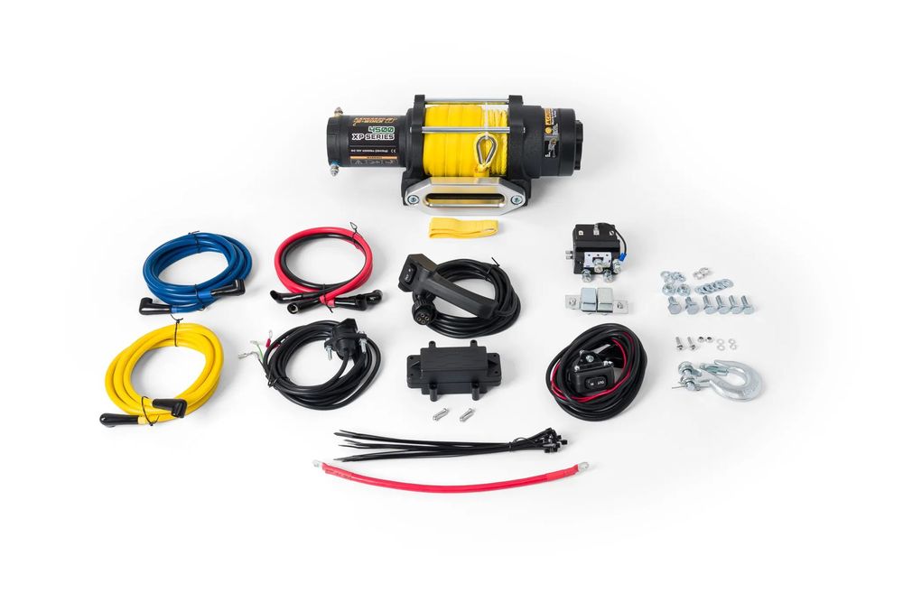 Wyciągarka K4500XP 12V lina syntetyczna przełożenie 191:1 IP68