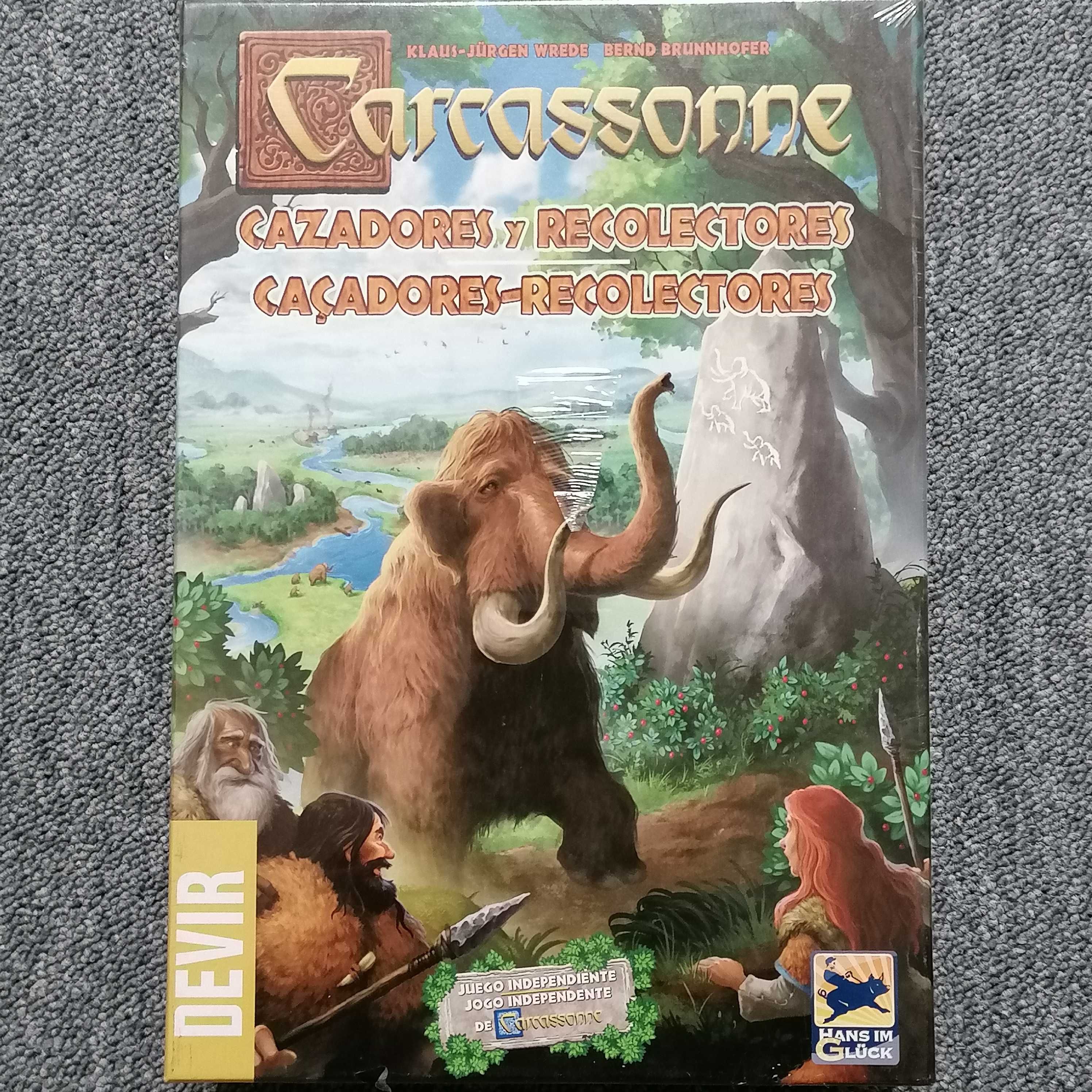Carcassonne: Caçadores e Recolectores - jogo de tabuleiro