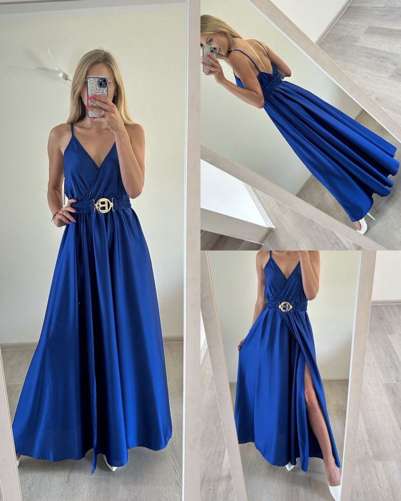 chabrowa sukienka elegancka