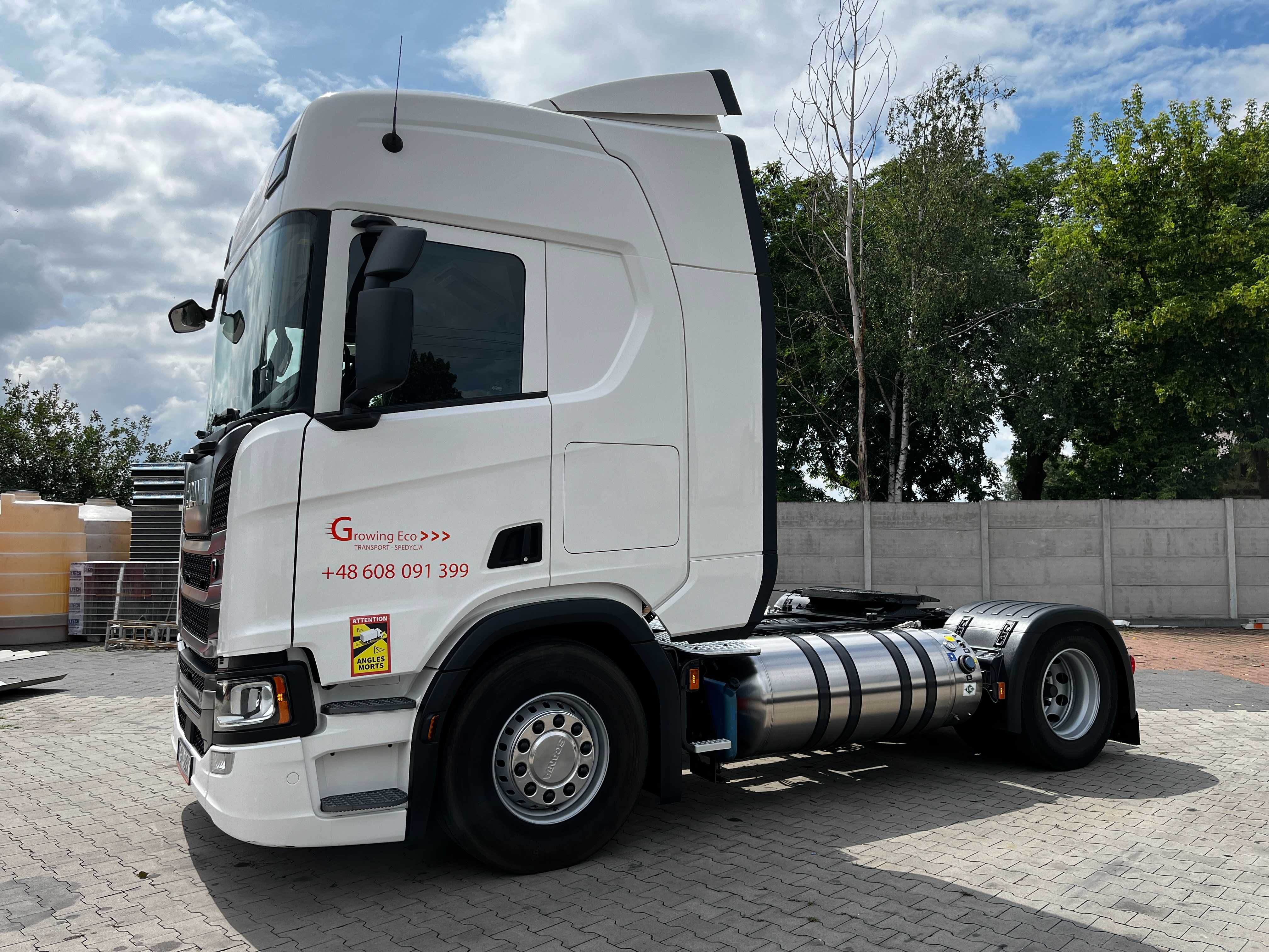 Scania R410 LNG Pierwszy Właściciel