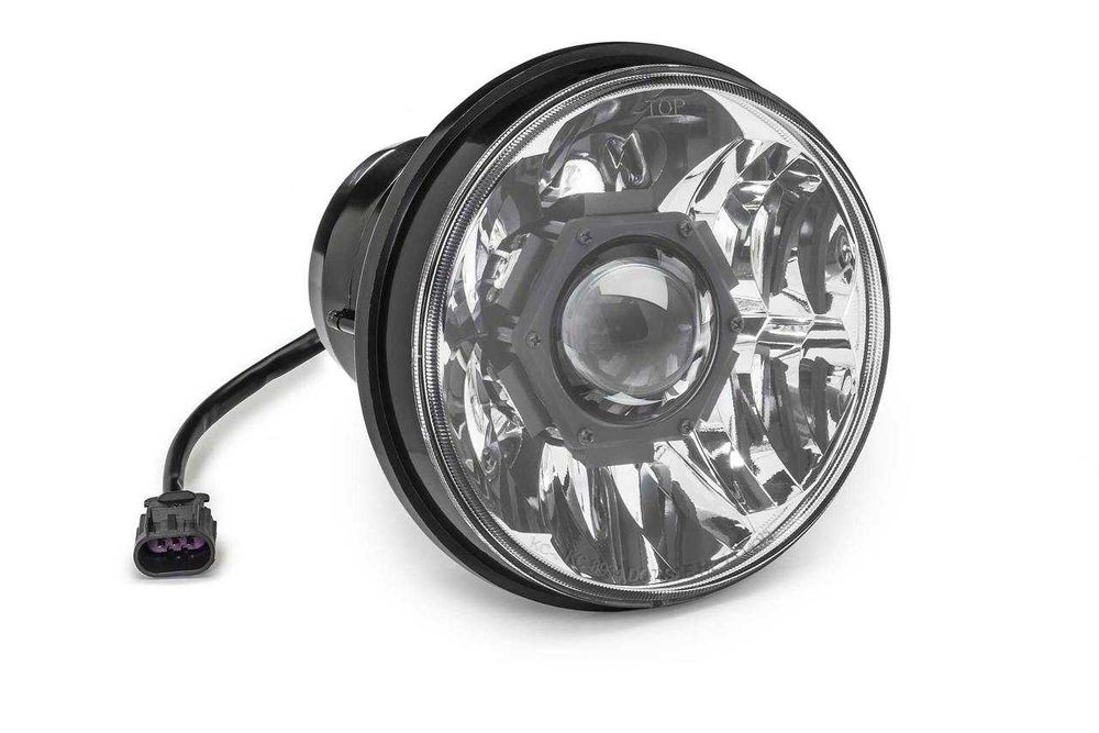 LED фара KC HiLiTES на Jeep Wrangler JK 07-18