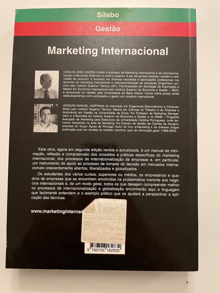 Livro Marketing Internacional