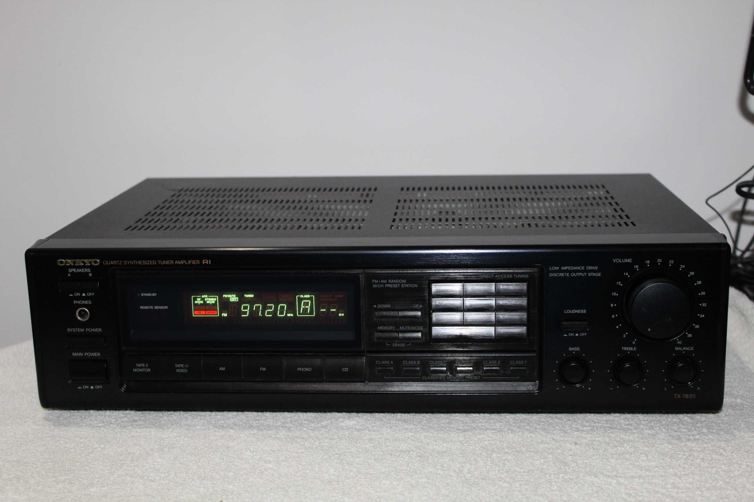 ONKYO TX-7820 Amplituner wzmacniacz stereo hi-fi Wysyłka