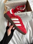 Adidas Spezial Red White (36-40) Кроссовки адидас спезиал красные