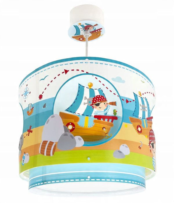 Lampa wisząca PIRACI PIRAT dla pirata żyrandol z piratami 60652