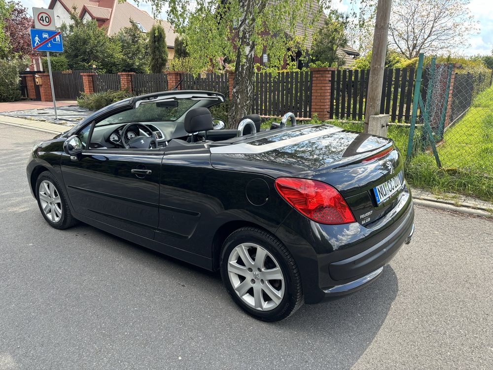 Peugeot 207 CC cabrio , bezwypadkowy , klima wszystko dziala