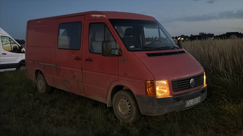 Vw lt pali jeździ skręca hamuje , na budowę , w pole na kampera