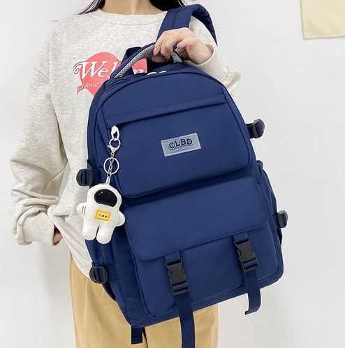 Школьный подростковый рюкзак портфель - Для девочек
Цвет черный синий