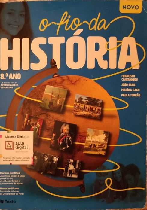 Manuais escolares e livros de actividades do 8º ano