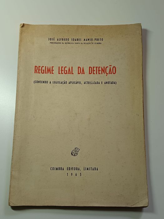 Regime legal da detenção (1963)