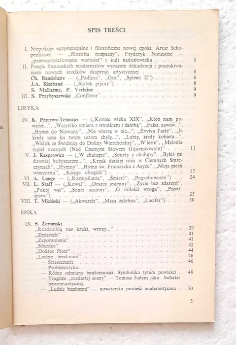 Opracowania lektur. Olszaniecka. Dziwisz. Szkoła średnia. Matura.
