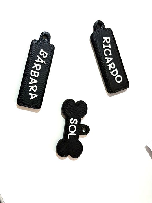 Personaliza o teu porta-chaves ao teu gosto