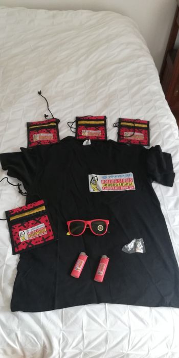 Objectos promocionais -tour 95 'Voodoo Lounge' da banda Rolling Stones