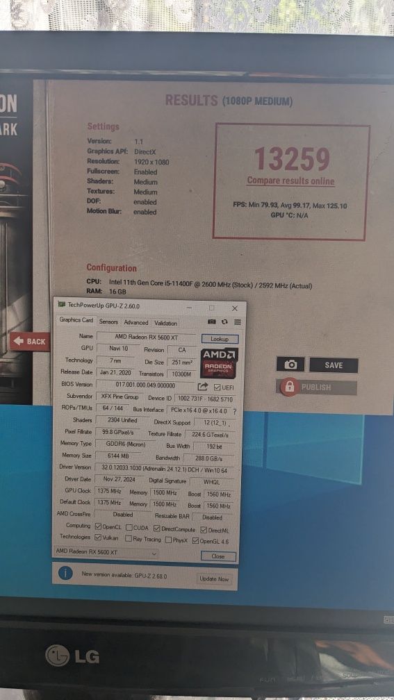 Ігровий системний блок б.в i5-11400f/16/rx5600xt